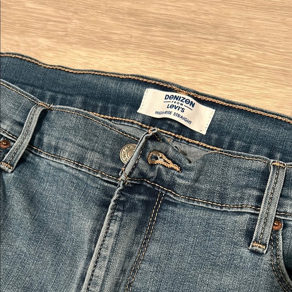 High Rise Straight Jeans - Picture 3 of 4